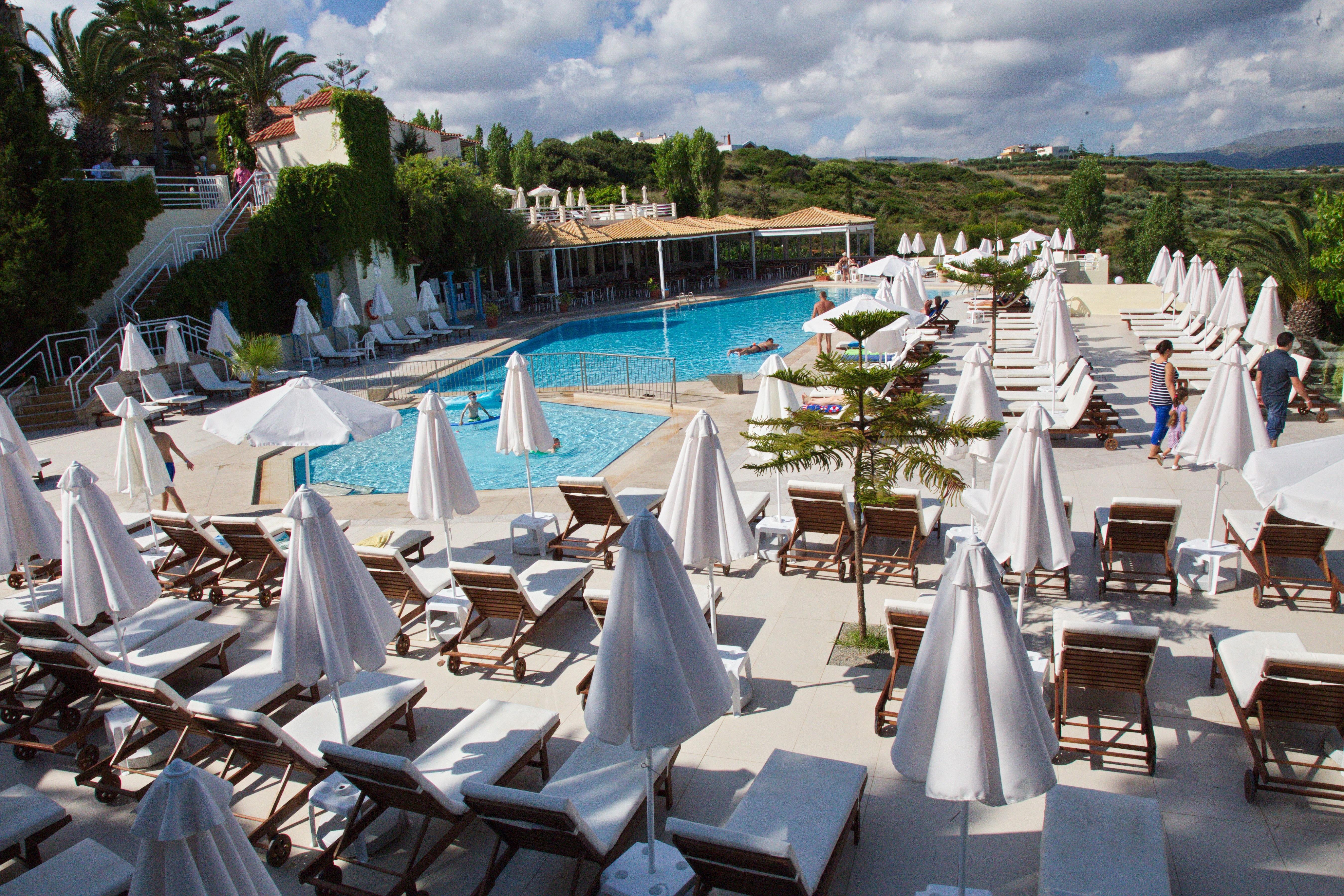 Rethymno Mare & Water Park Hotel Skaleta Exterior photo